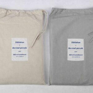 Slätlakan borstad Percale